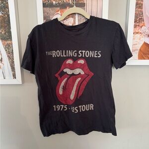 The Rolling Stones Charcoal Gray T-Shirt